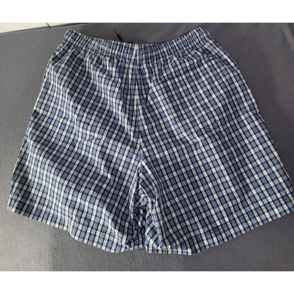 POLO SPORT Ralph Lauren Mens SZ M Swimsuit Trunks Shorts Mesh Liner Plaid Preppy - Picture 5 of 11